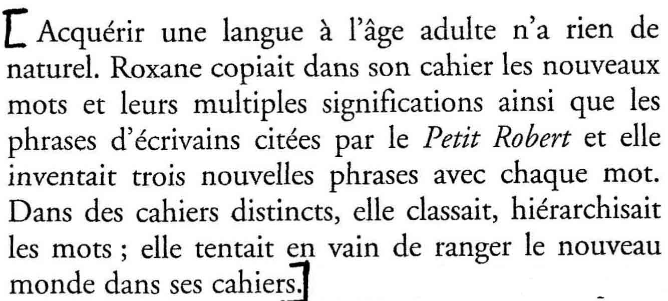 Texte : Immigration l'&eacute;cole