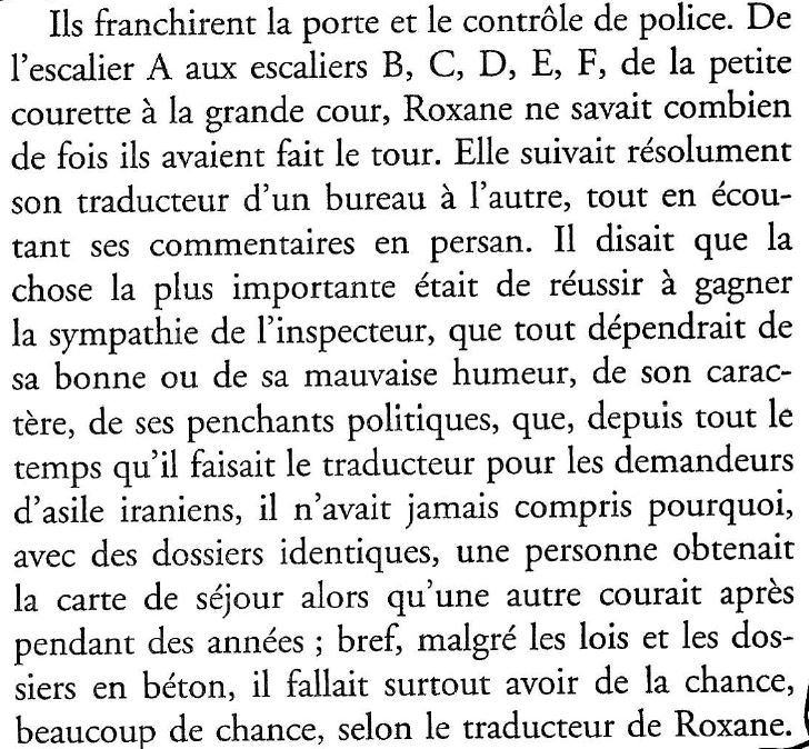 Texte : Immigration 